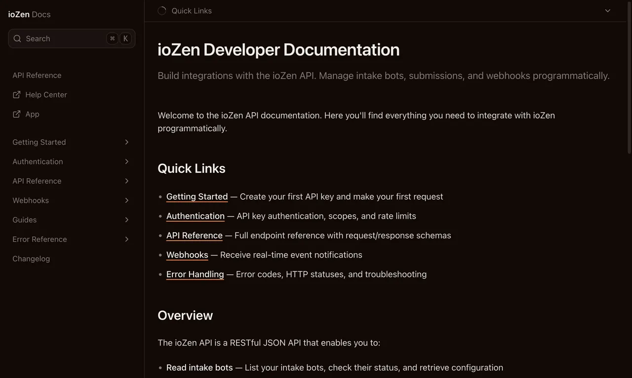 Fumadocs API documentation page with endpoint explorer