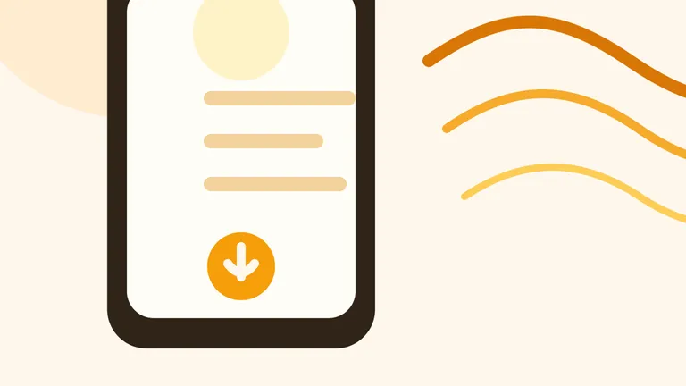 Ondas de voz desde un teléfono convirtiéndose en respuestas limpias de intake