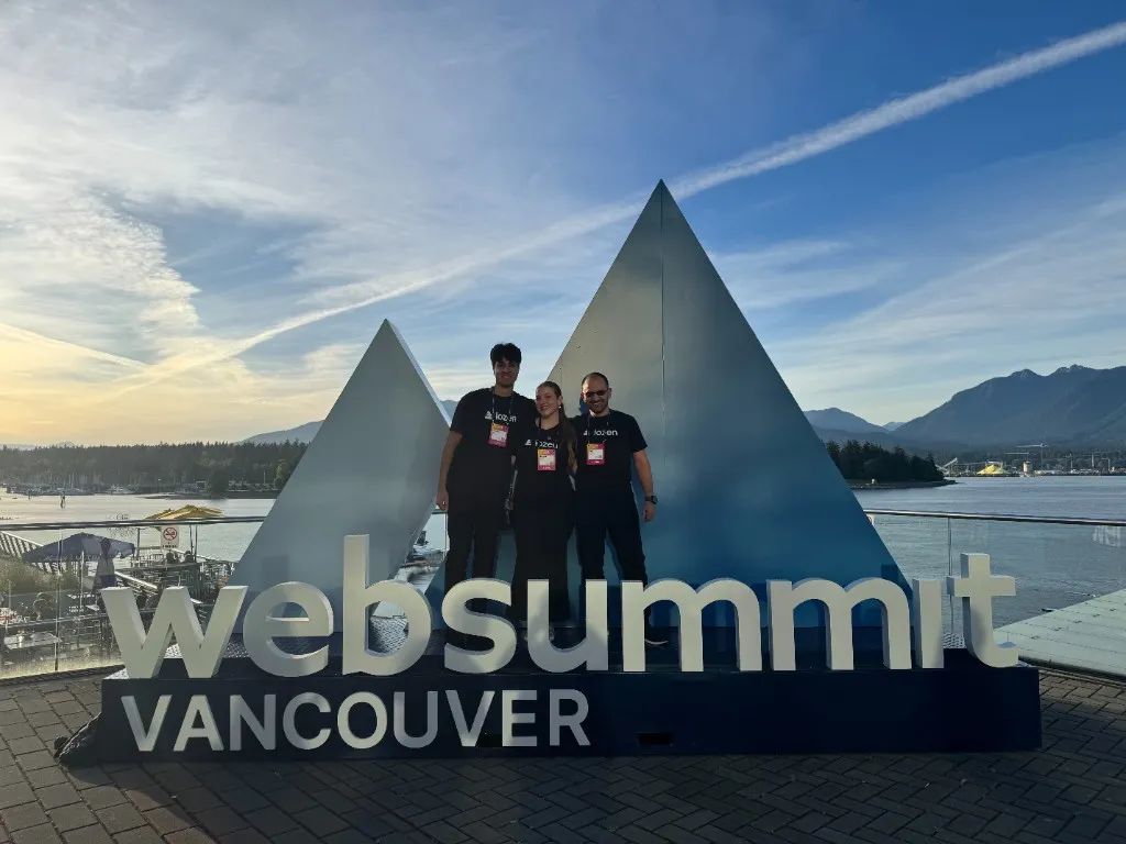 The ioZen team at Web Summit Vancouver